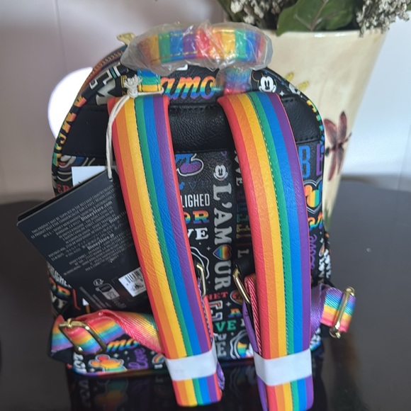 Disney Pride Loungefly Backpack NWT - Picture 6 of 8
